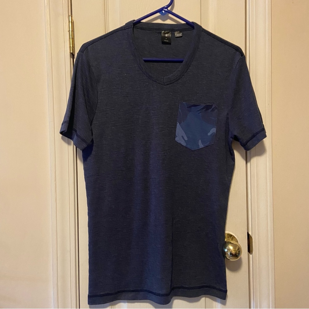 Raw Navy Tee
